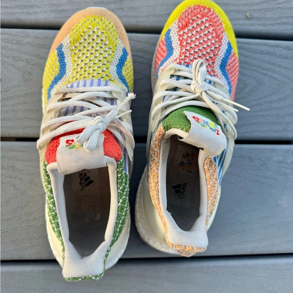 Adidas UltraBoost Love Unites Pride Multicolor Sneakers Women’s 8 1/2